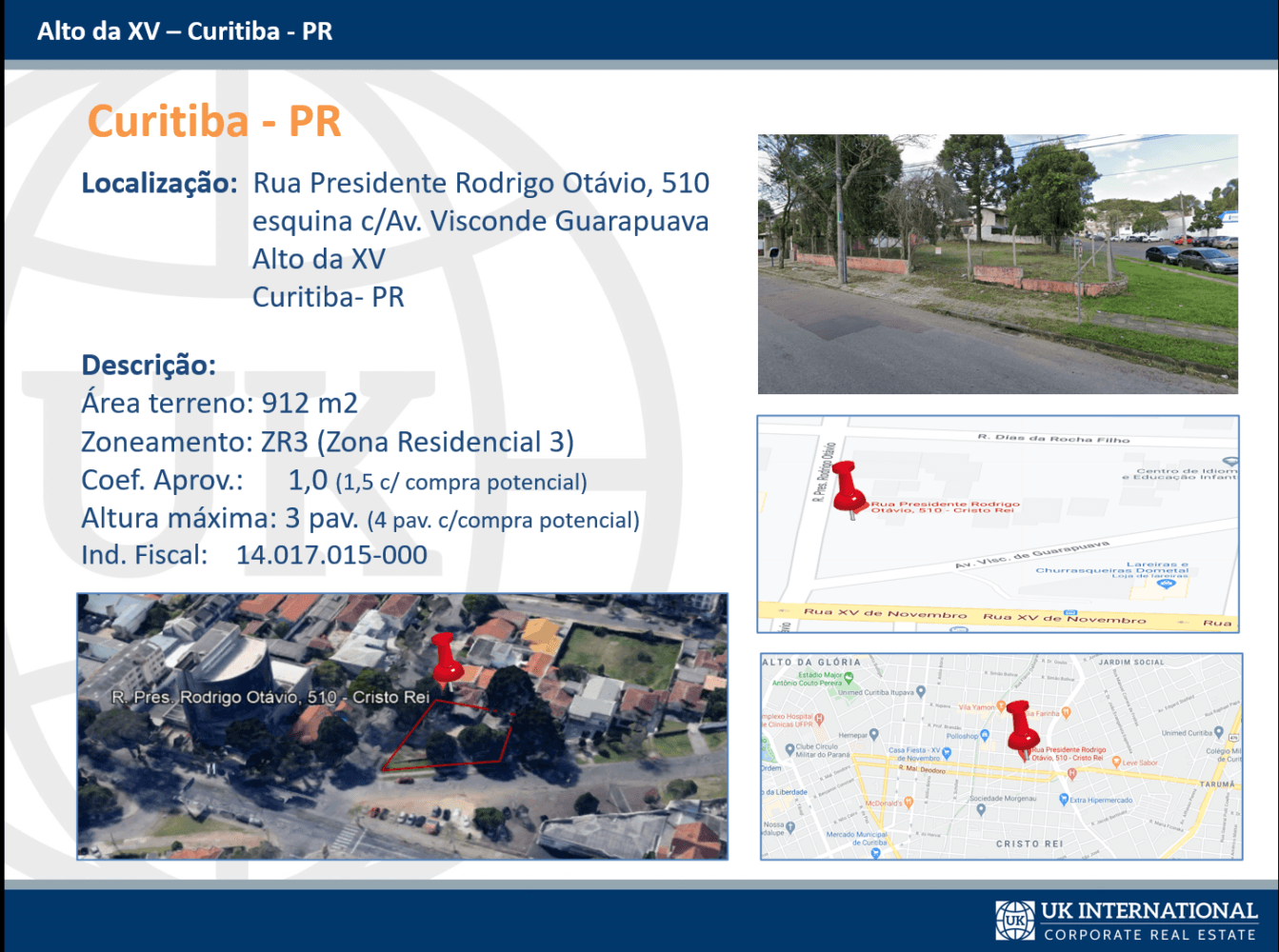 Terreno – Alto da XV – Curitiba