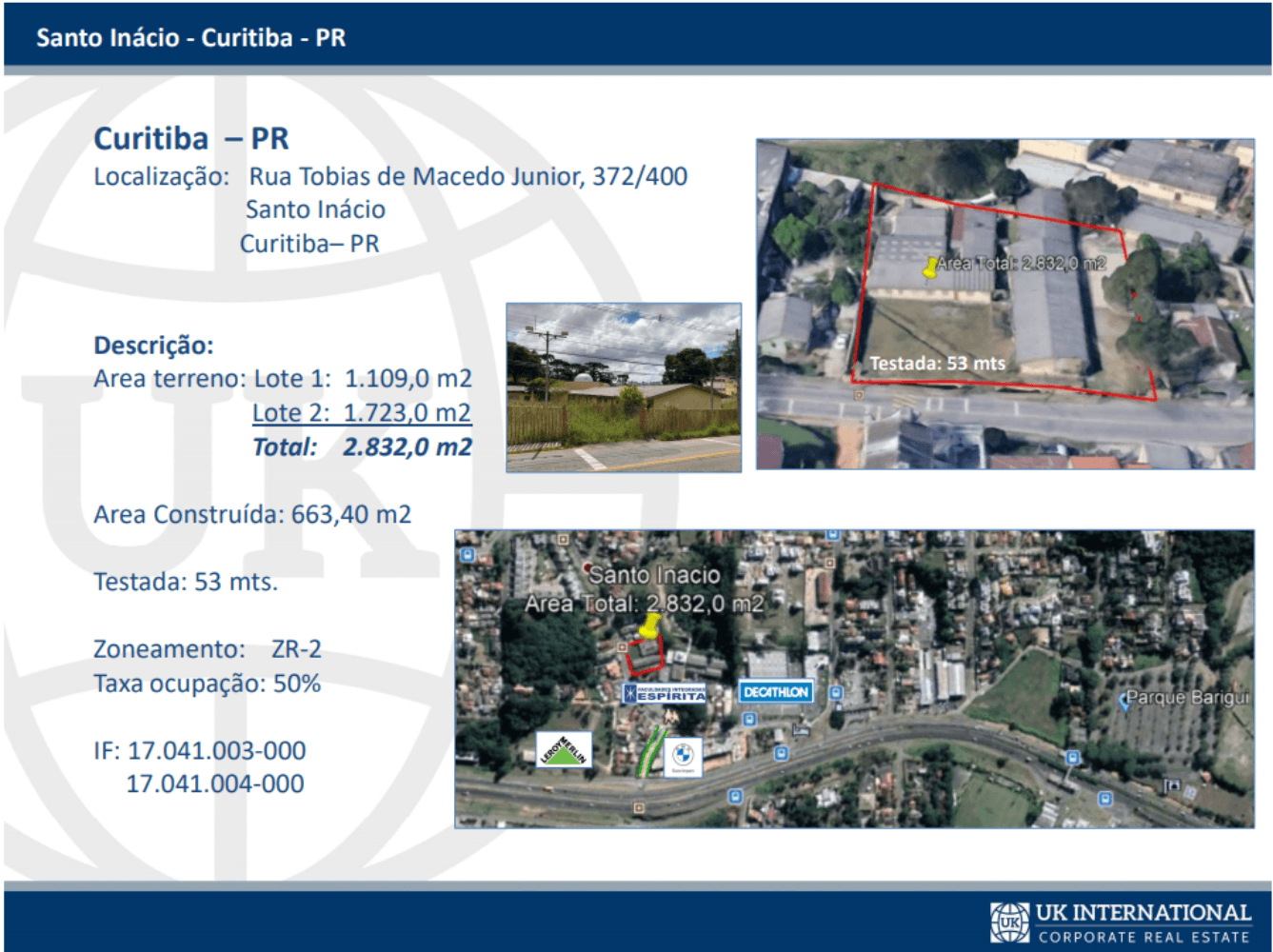 Terreno – Próx. Parque Barigui