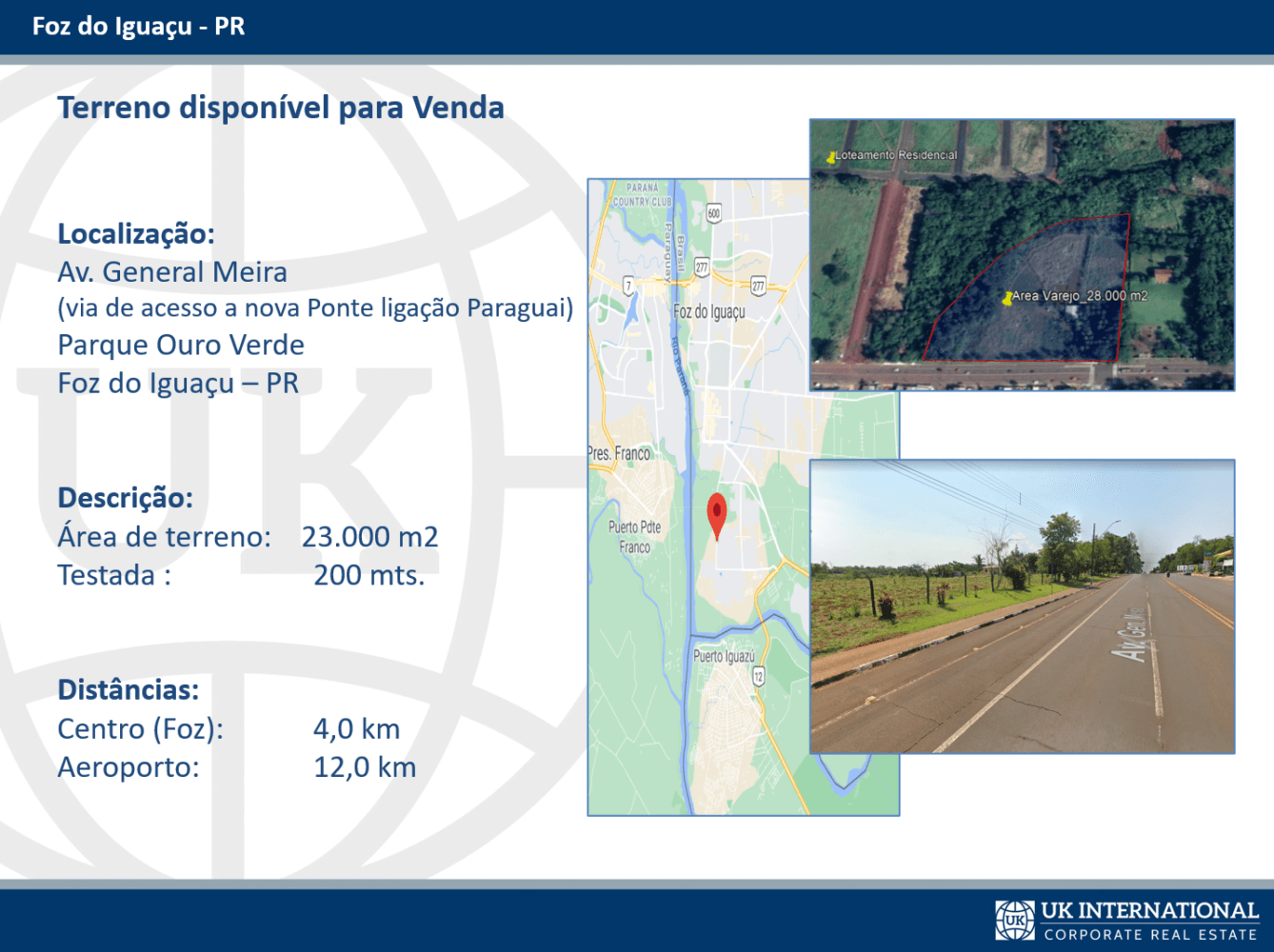 Terreno – Foz do Iguaçu – PR
