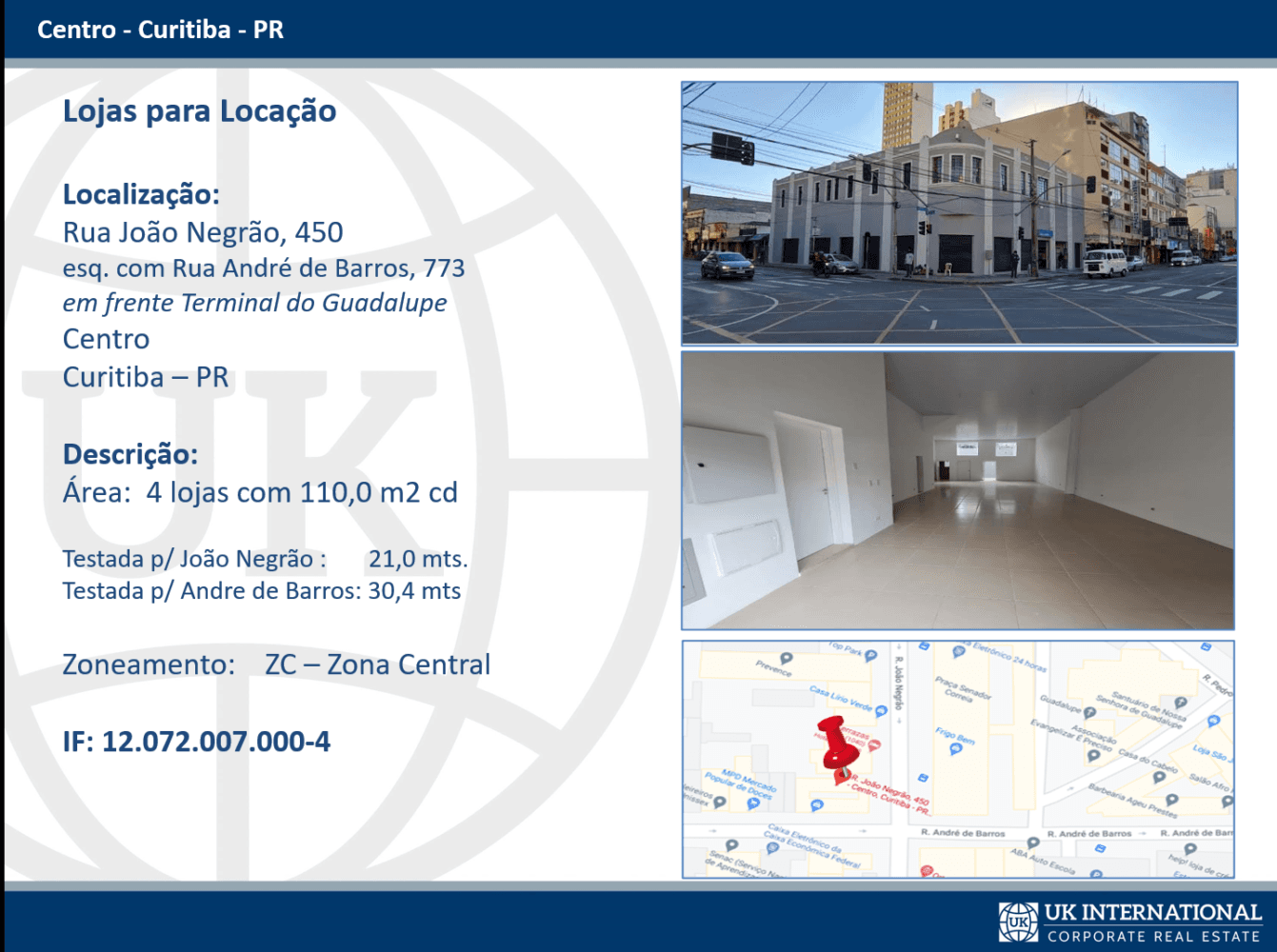 Lojas – Centro – Curitiba